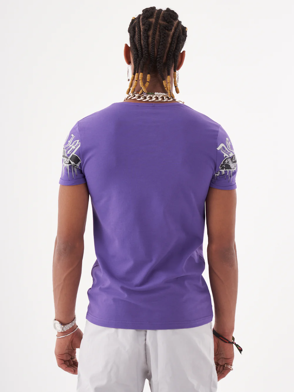 SKULL CRUSHER T-SHIRT | PURPLE