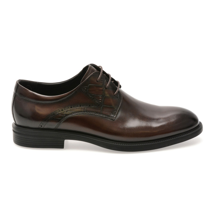 Pantofi eleganti EPICA maro, B25A68, din piele naturala