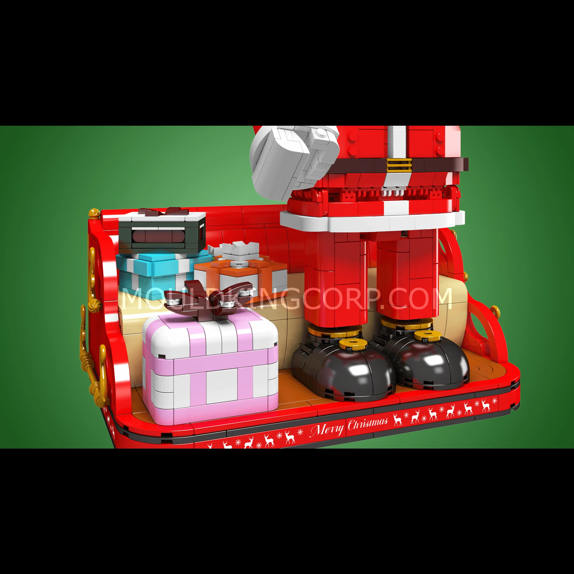 Mould King 10072 Gifted Santa Claus Christmas Building Toy Set | 2.087 PCS