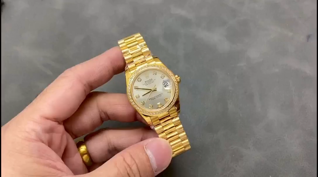 Rolex Datejust 179138 Silver Diamond Dial 26MM Lady Replica Watch