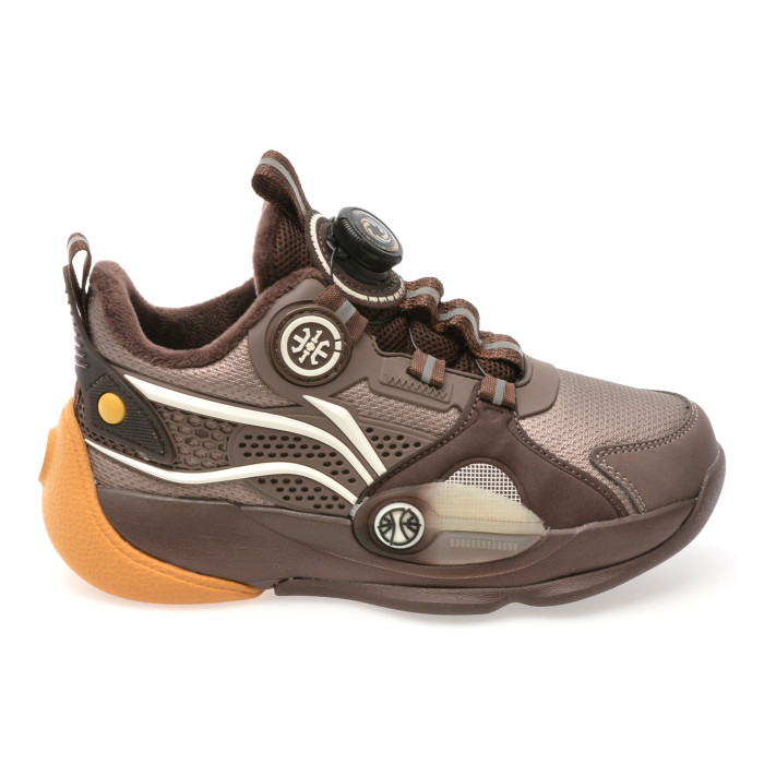 Pantofi sport SELECTION KIDS maro, 25839, din piele ecologica