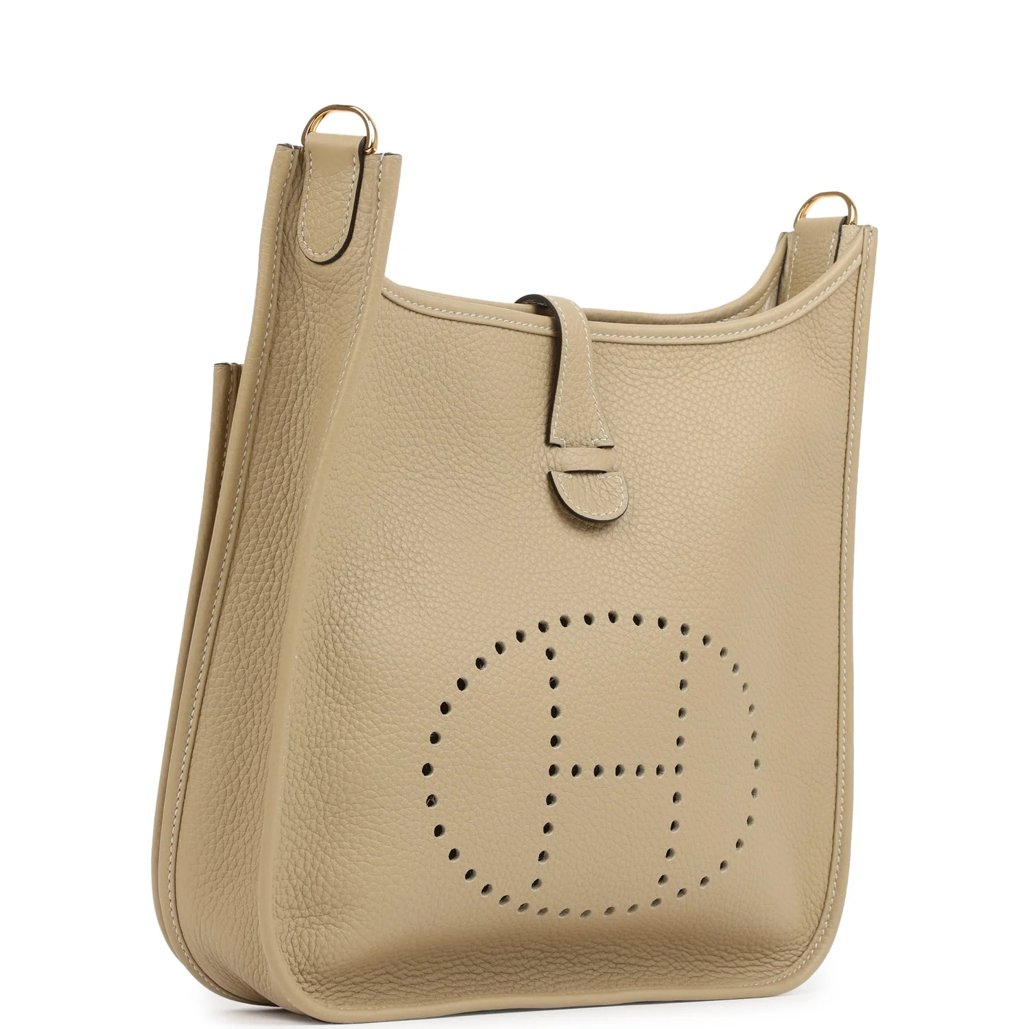 Hermes Evelyne III PM Trench Clemence Gold Hardware