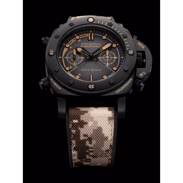 Submersible Chrono Navy SEALs Titanio