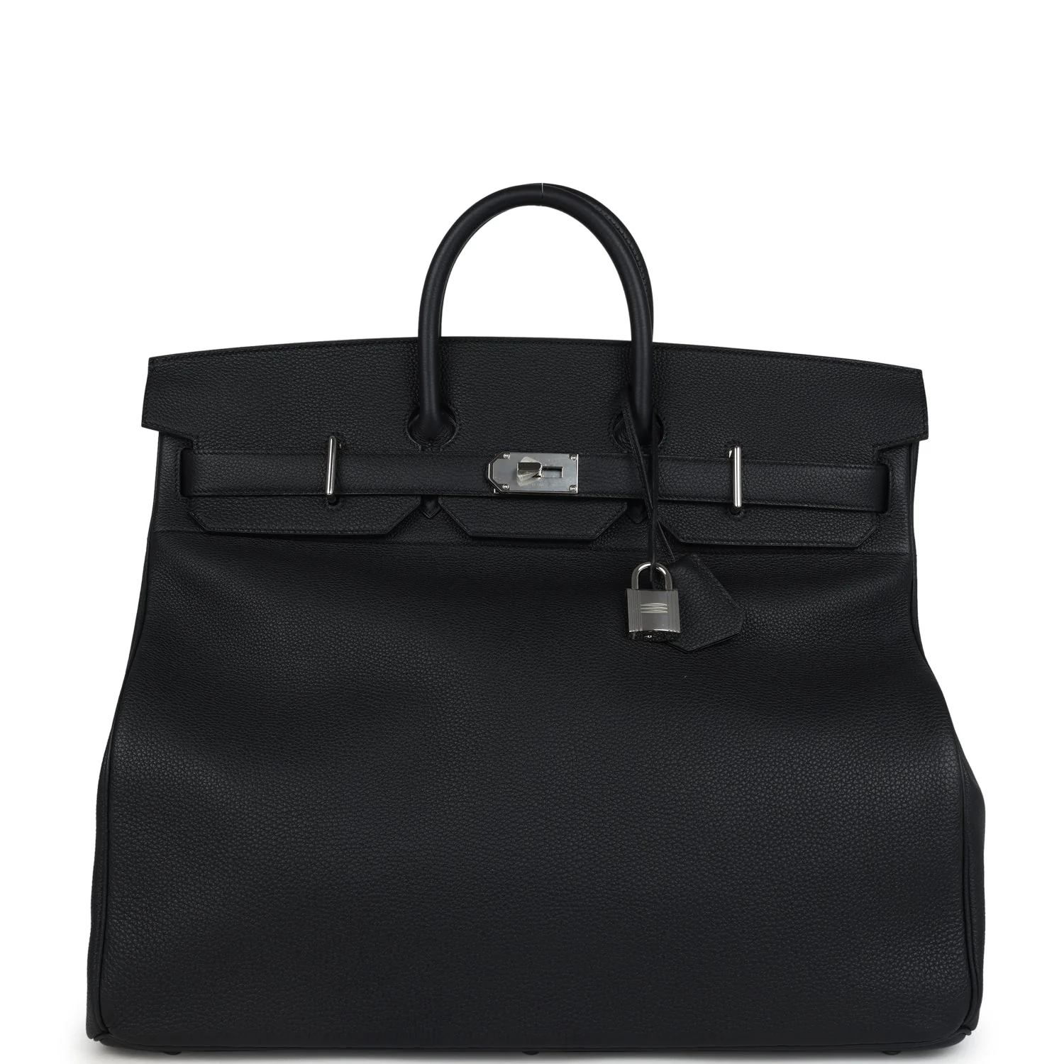 Hermes Birkin HAC 50 Black Togo Palladium Hardware