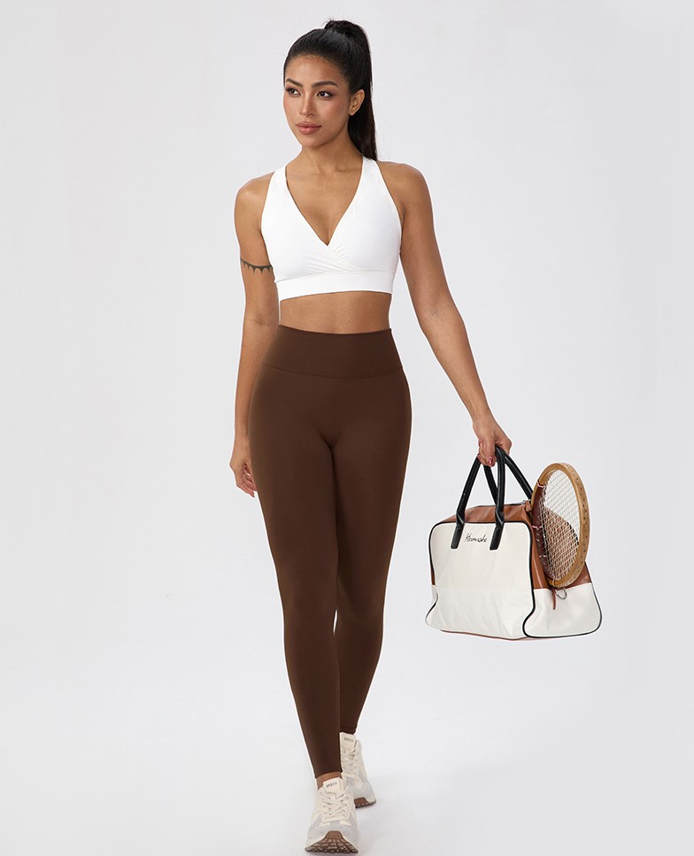 Women's Peach Butt Yoga Pants, Fleece-lined, Warm, High-waisted, Butt-lifting, Running Leggings, Outdoor Sports Fitness Pants