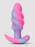 Creature Cocks Unicorn Swirl Small Silicone Butt Plug