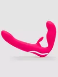 Happy Rabbit Rechargeable Vibrating Strapless Strap-On