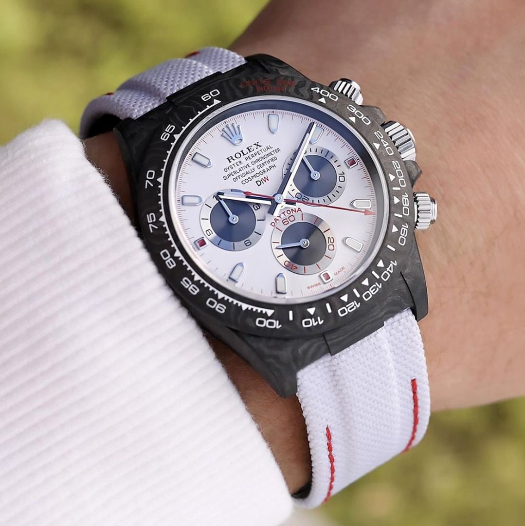 DiW Rolex Carbon Fiber Daytona SPEEDSTER WHITE