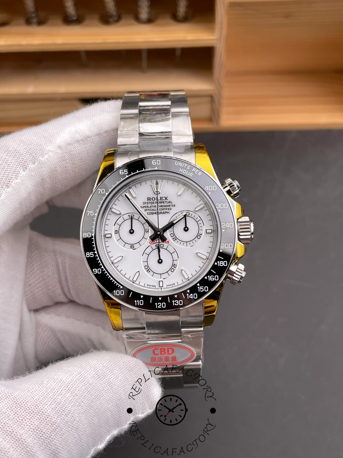 1:1 Rolex Daytona 126502 Platinum Rolesium White Grand Feu Enamel Dial 2026