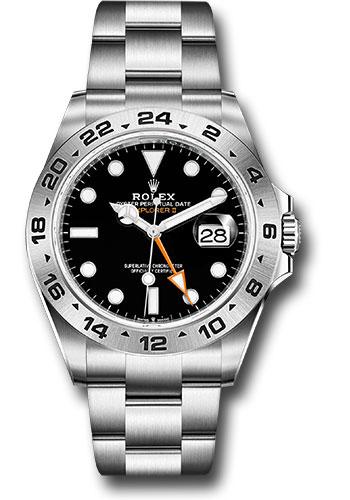 Rolex,Explorer Oyster Perpetual Explorer II Watch - Oystersteel - Black Dial - Oyster Bracelet - 2021 Release - 226570 bk