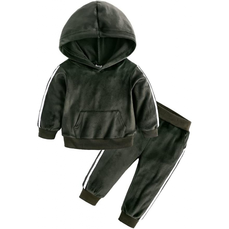 VAELIRAEL Kids Tales Boys Girls 2Pcs Velvet Hooded