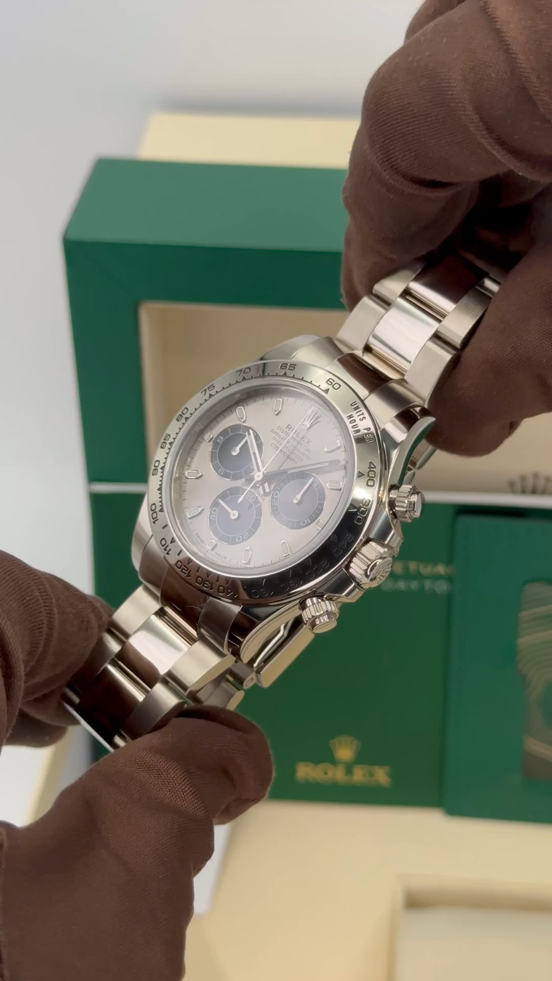 Rolex Daytona Steel Dial with Black Subdials 40mm 116509
