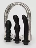 Hydro Series Silicone Shower Spraying Anal Douche Set