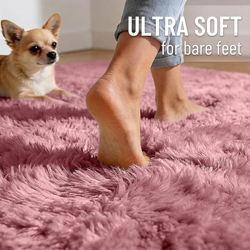 6x9 Machine Washable Large Area Rugs for Living Room, Bedroom