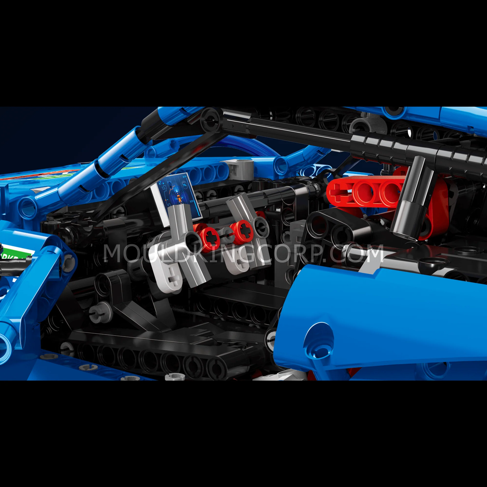 Mould King 13073 C63 DTM Racing Car Remote Controlled Model Building Set | 1,989 PCS