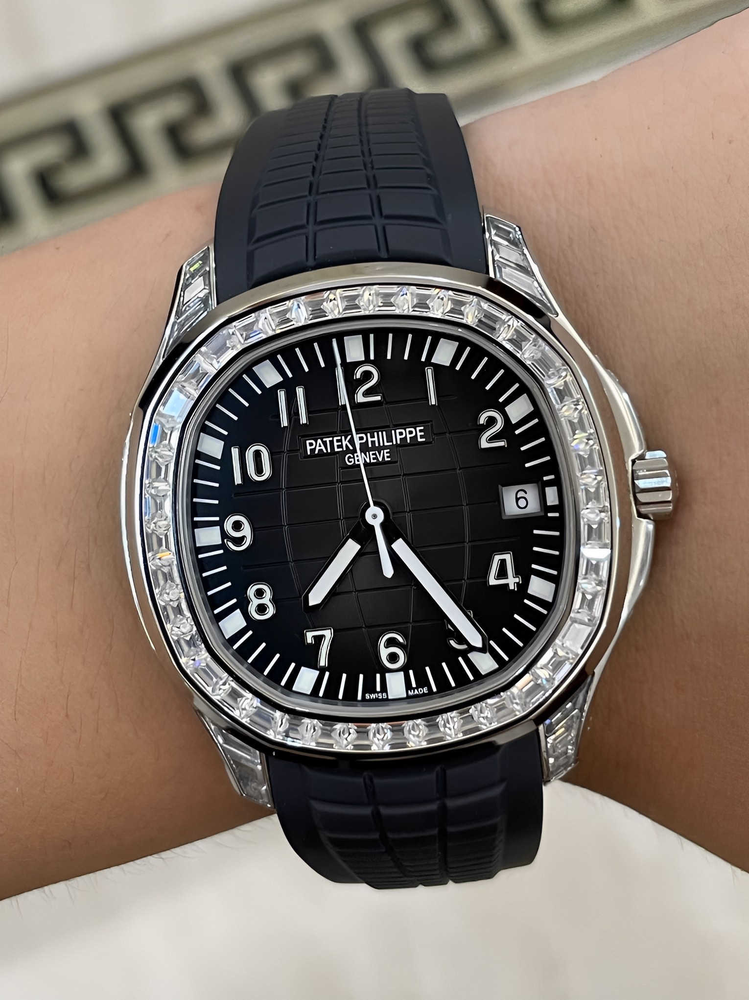 Patek Philippe Aquanaut 5167 300G 010 Black & Green & Brown 40mm
