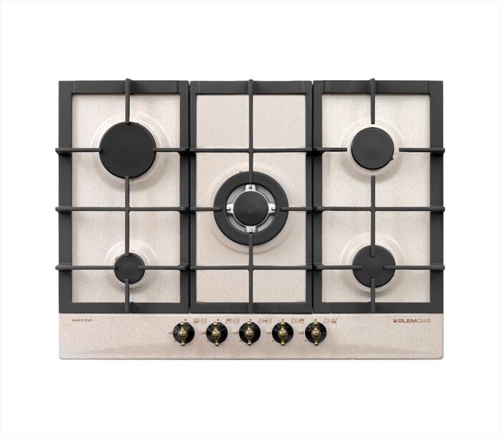 GLEM GAS - Piano cottura a gas GT755HSA- 68,5cm-Avena
