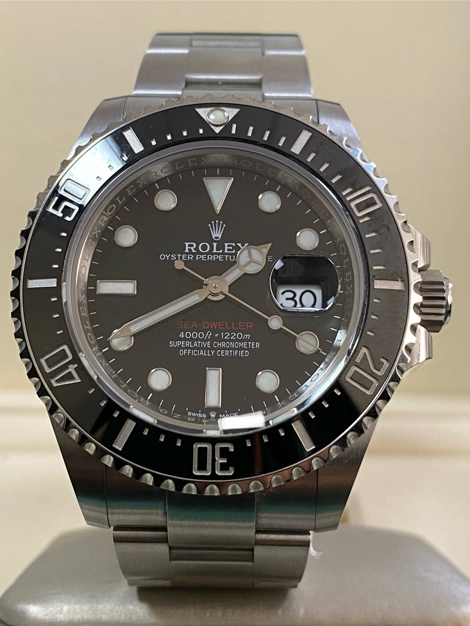 Rolex Sea-Dweller 43 - 2021 - Black Dial - 50th Anniversary Red Letters 126600 *COMPLETE SET*