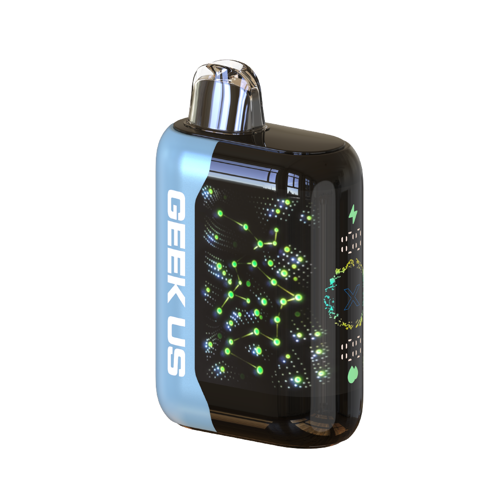 BANG x GEEK US 40000 Puffs | Sigaretta Elettronica con Schermo 3D e Aria Regolabile