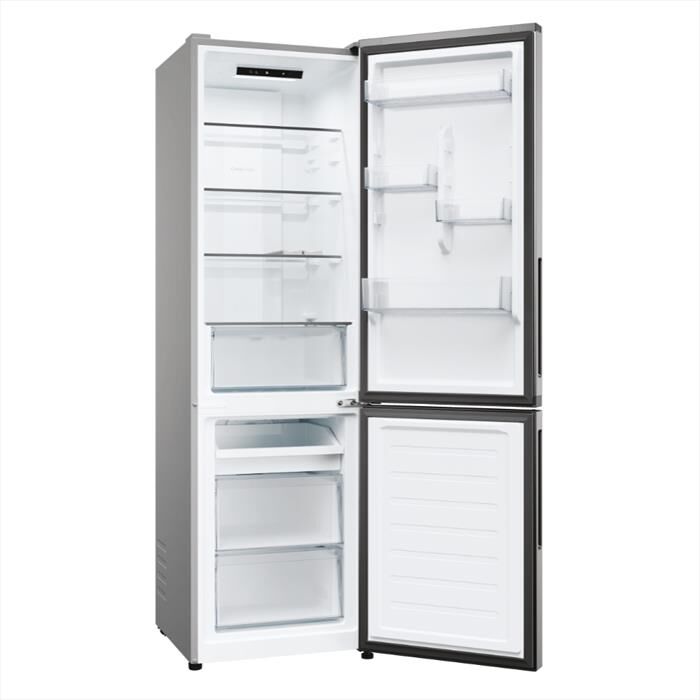 CANDY - Frigorifero combinato CNCQ2T518EX Classe E 279 lt-Acciaio inox