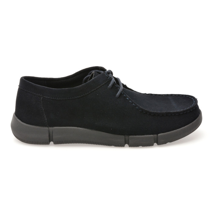 Mocasini GEOX bleumarin, U4646B, din piele intoarsa