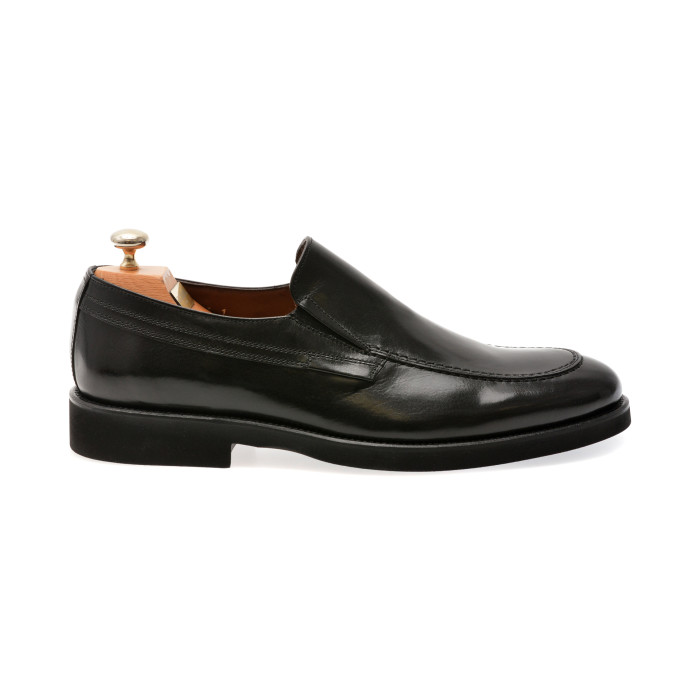 Mocasini eleganti LE COLONEL negri, 44738, din piele naturala