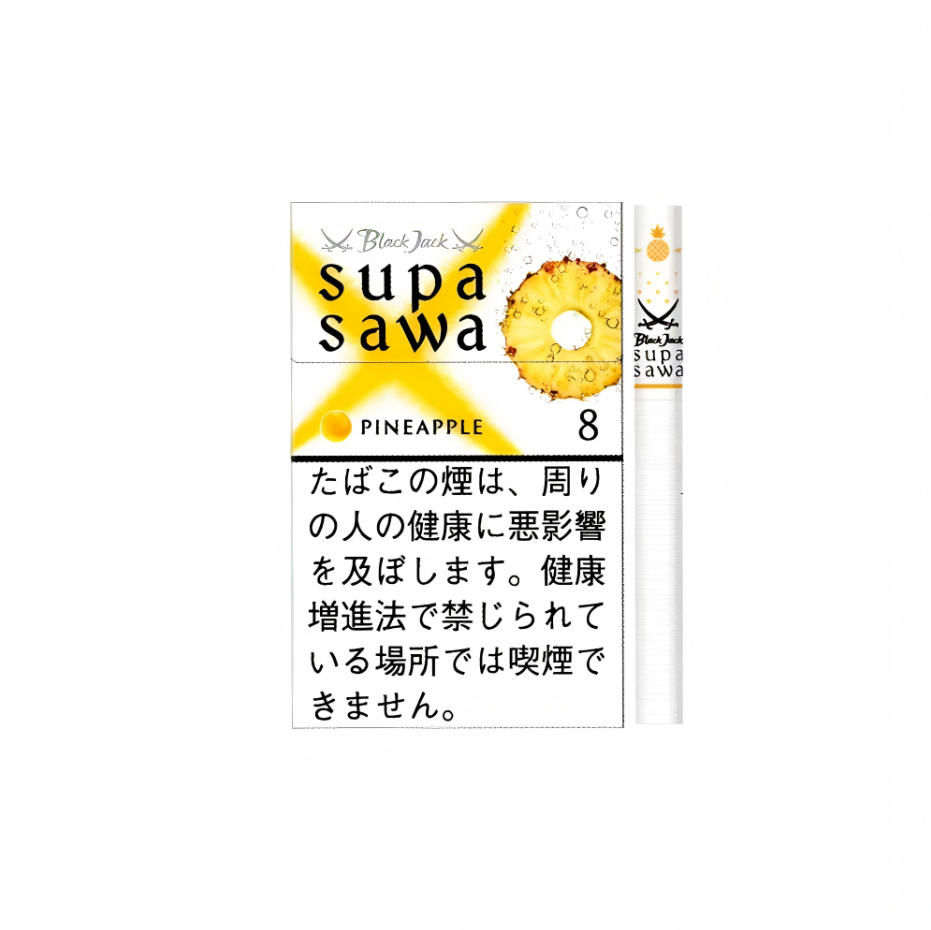 BlackJack SupaSawa Pineapple 8mg Carton