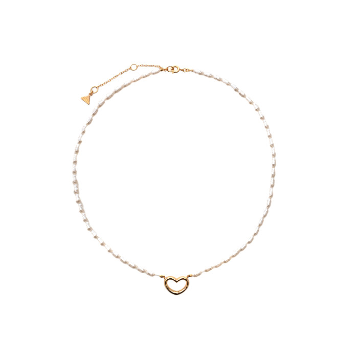 Colier ALDO alb, RACHELLEE 102, din metal