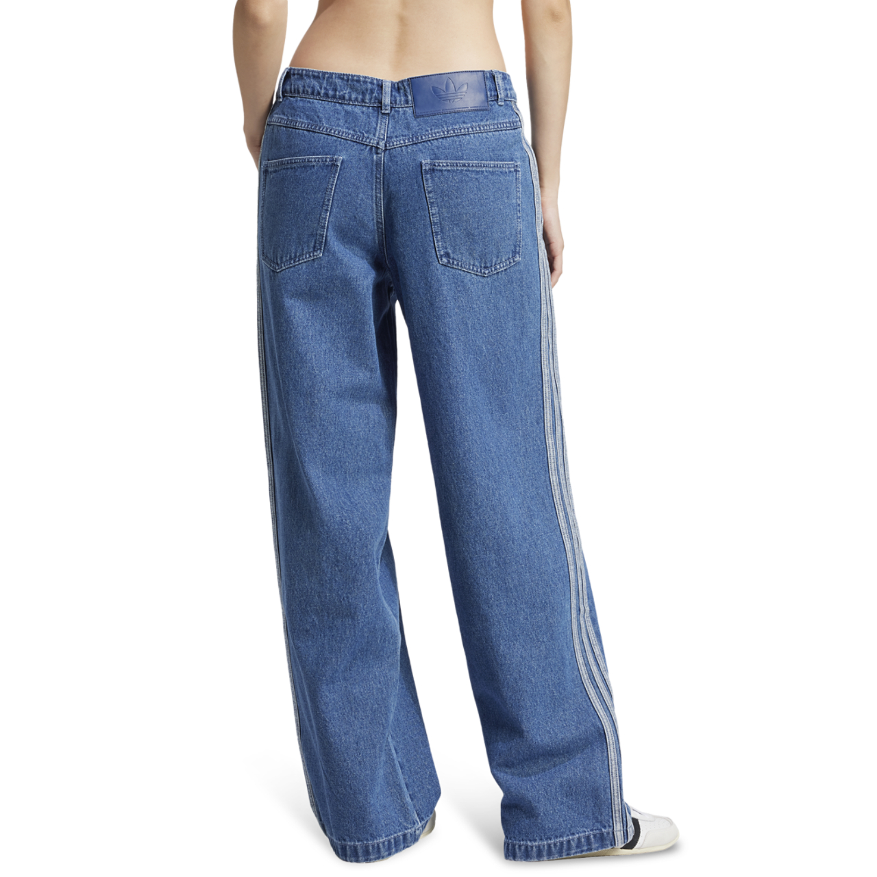 adidas Originals adicolor 3-Stripes Denim Track Pants