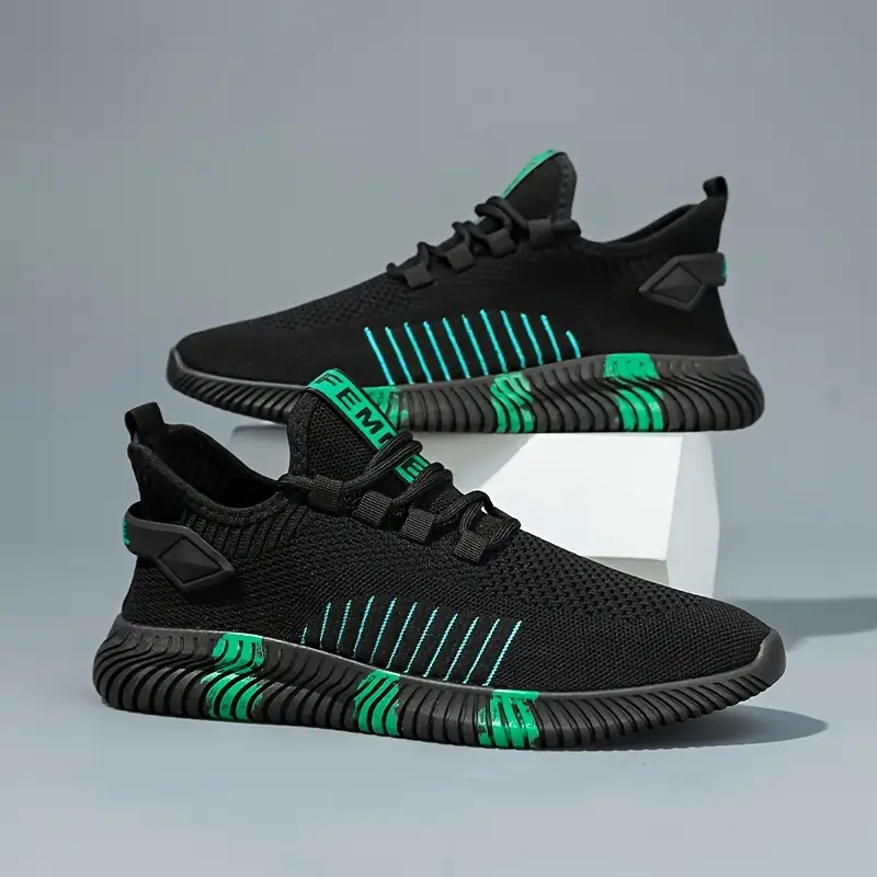 A Pair Of Mesh Sports Shoes Breathable Lightweight Fashionable