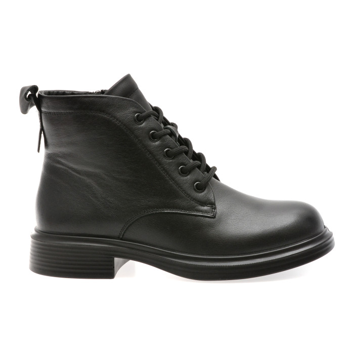 Ghete GRYXX negre, 5104, din piele naturala