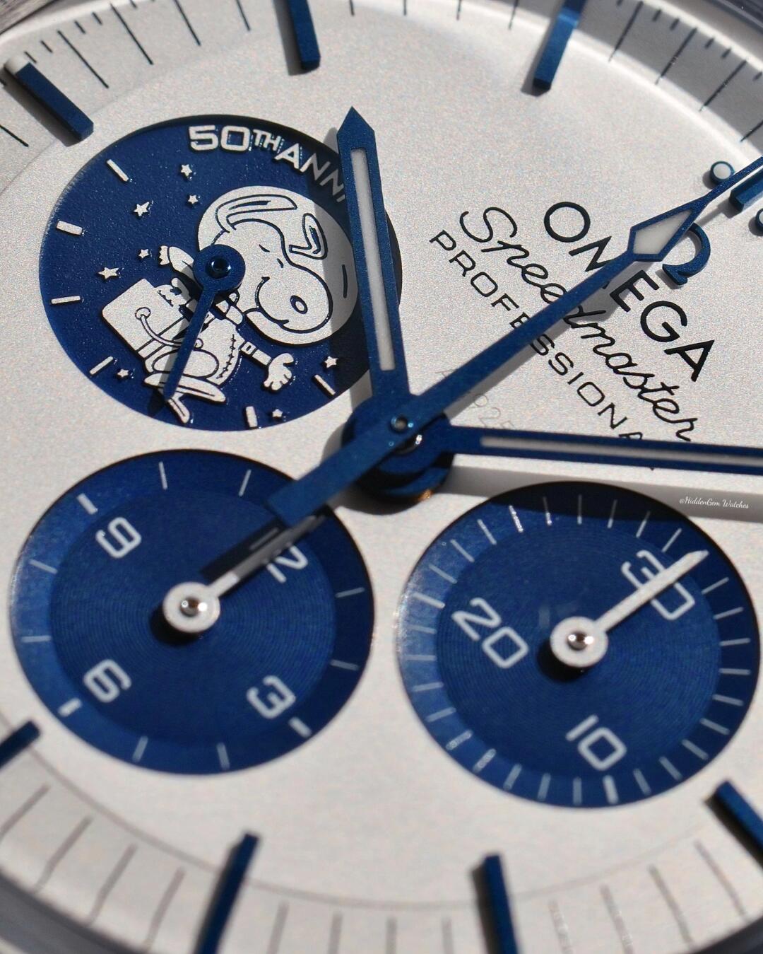 NEW OMEGA Speedmaster “Silver Snoopy Award” Mission Helios 13 50th Anniversary