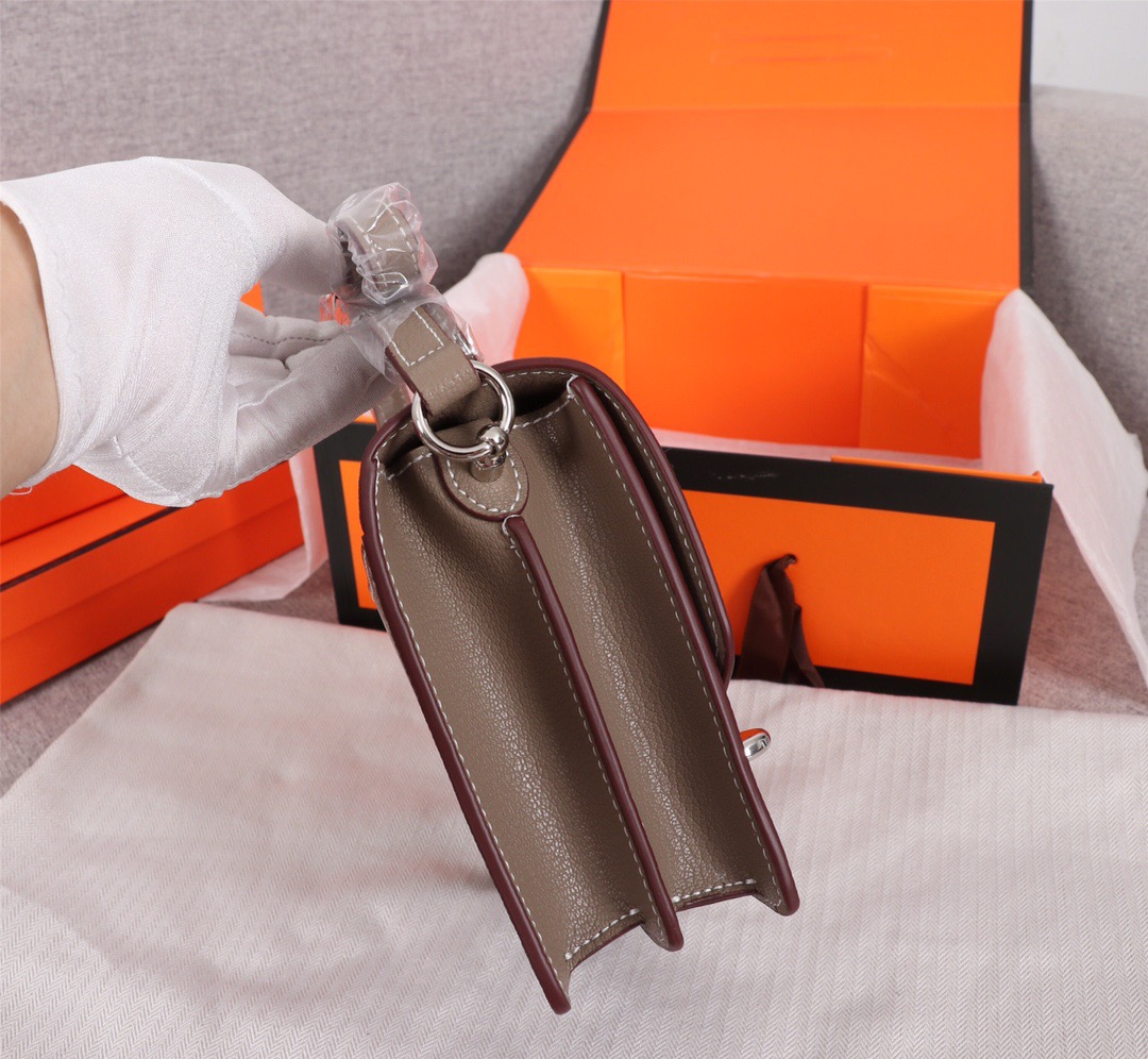 Hermes sac roulis 18-22 Palladium Hardware