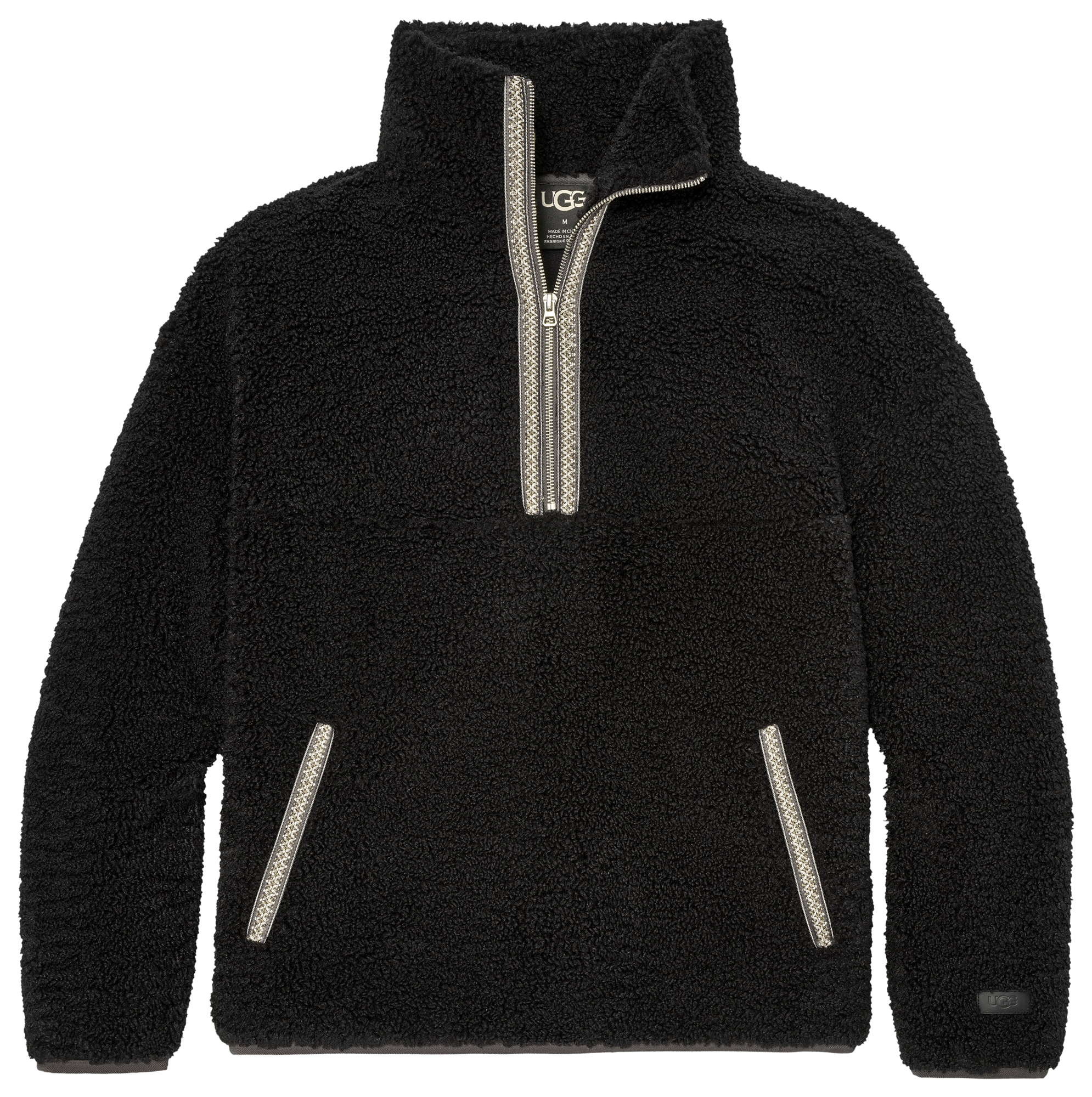 UGG Braid Half-Zip Hoodie