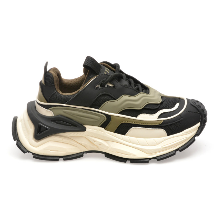 Pantofi sport GRYXX negri, 3832, din material textil