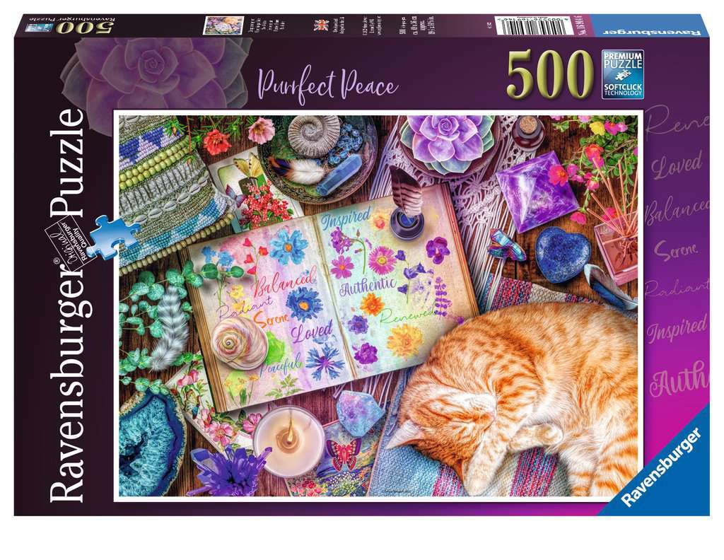 Aimee Stewart Purrfect Peace 500 Piece Puzzle