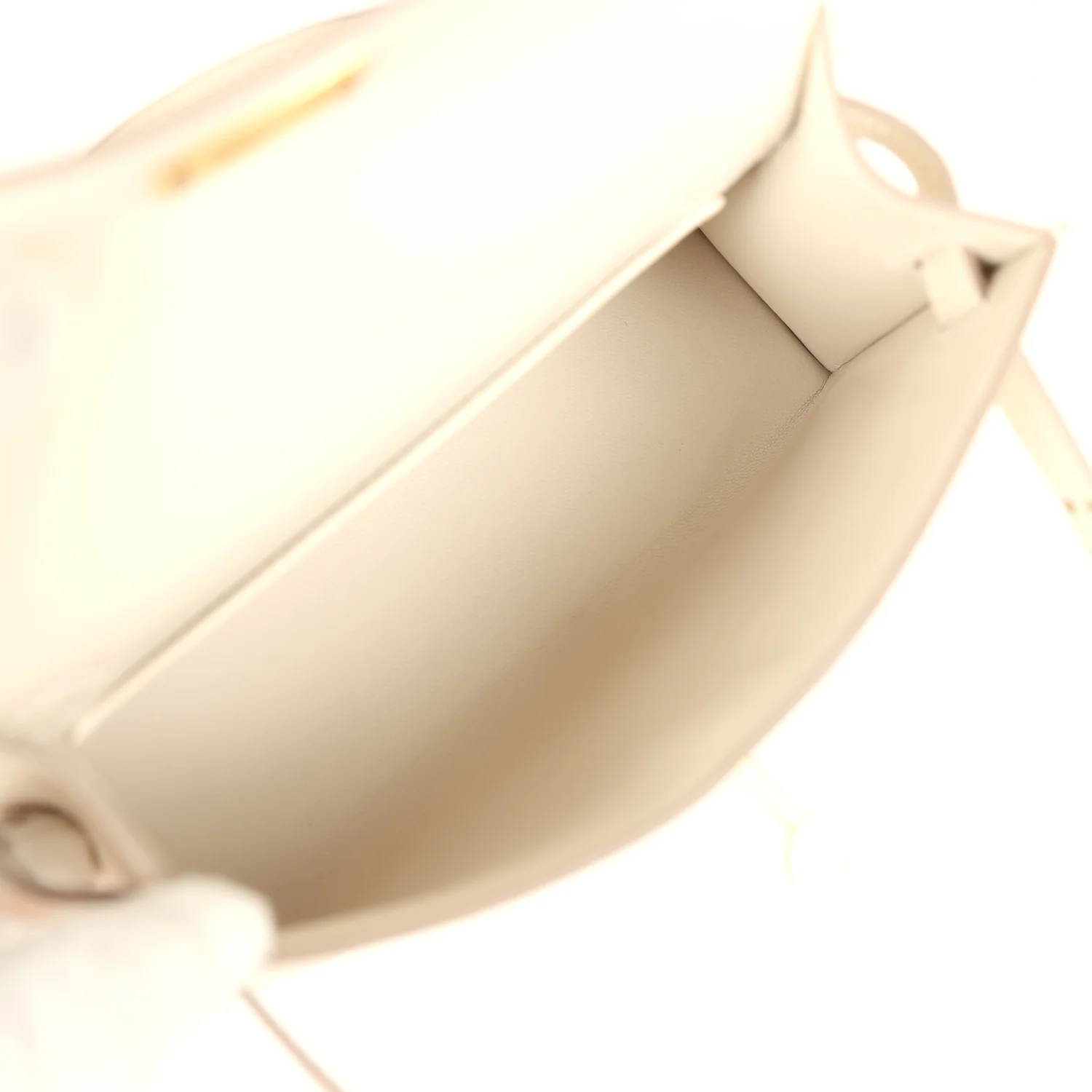 Hermes Kelly Sellier 20 Craie Epsom Gold Hardware