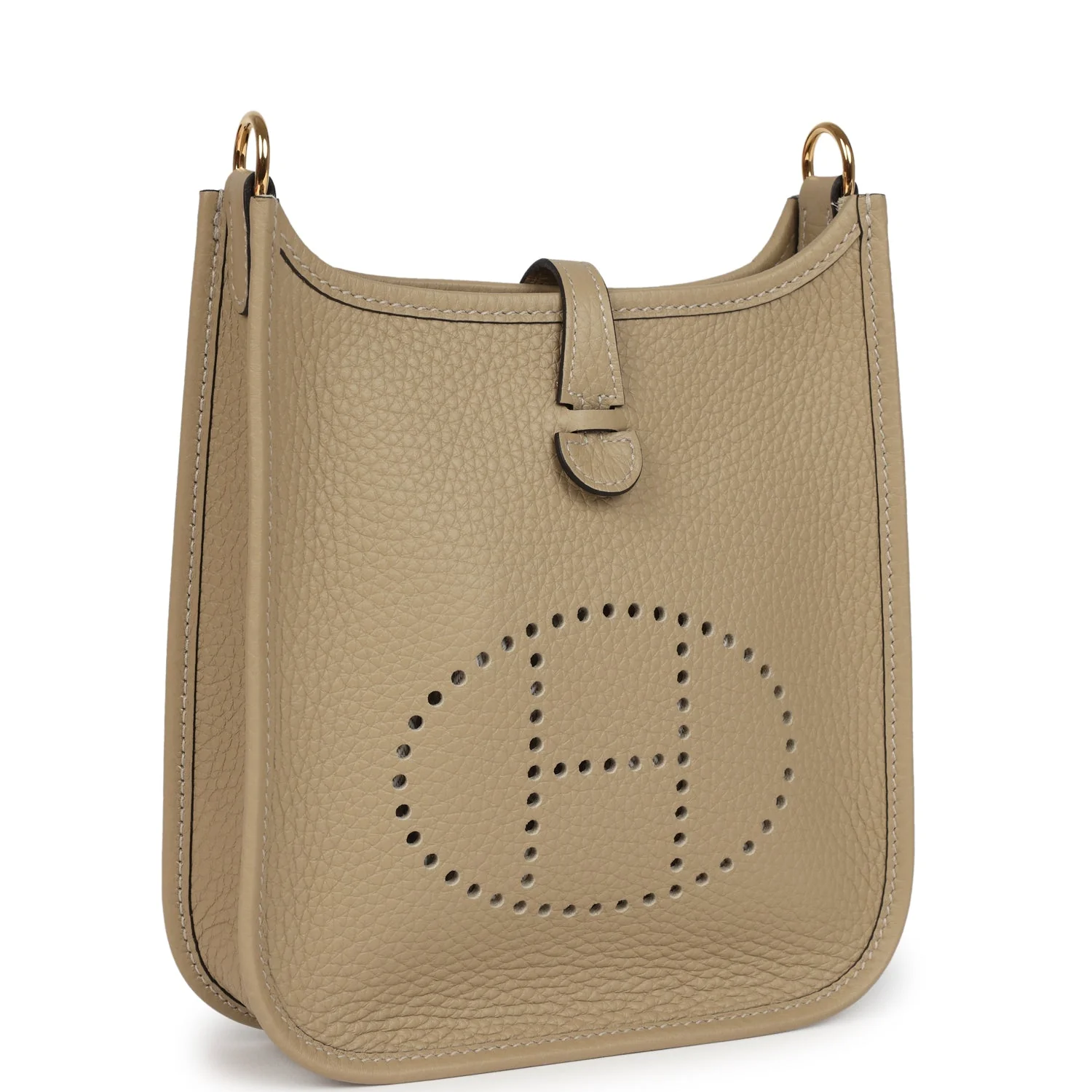 Hermes Evelyne TPM Trench Clemence Gold Hardware