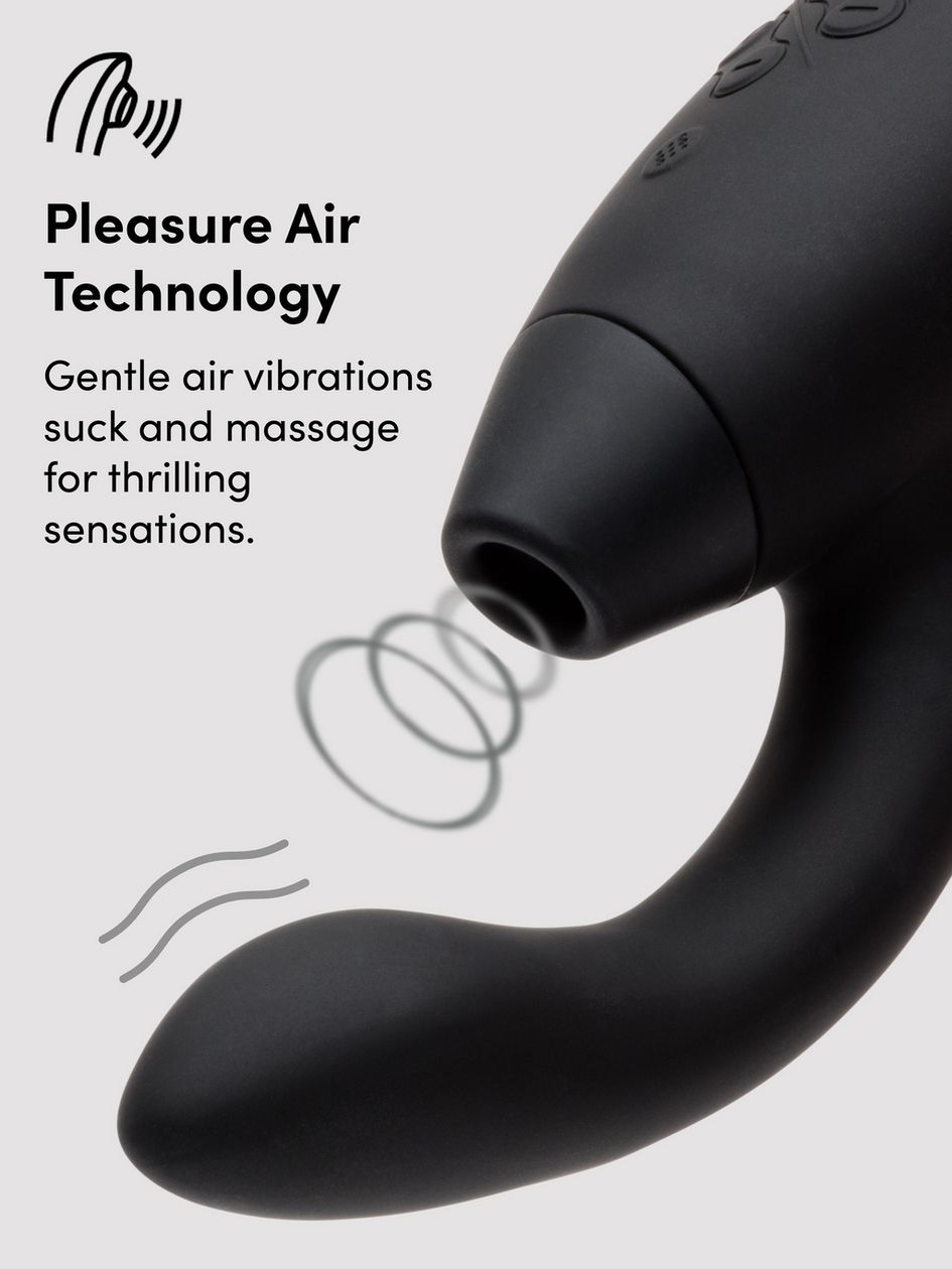 Womanizer Duo 2 Rechargeable Silicone G-Spot and Clitoral Stimulator