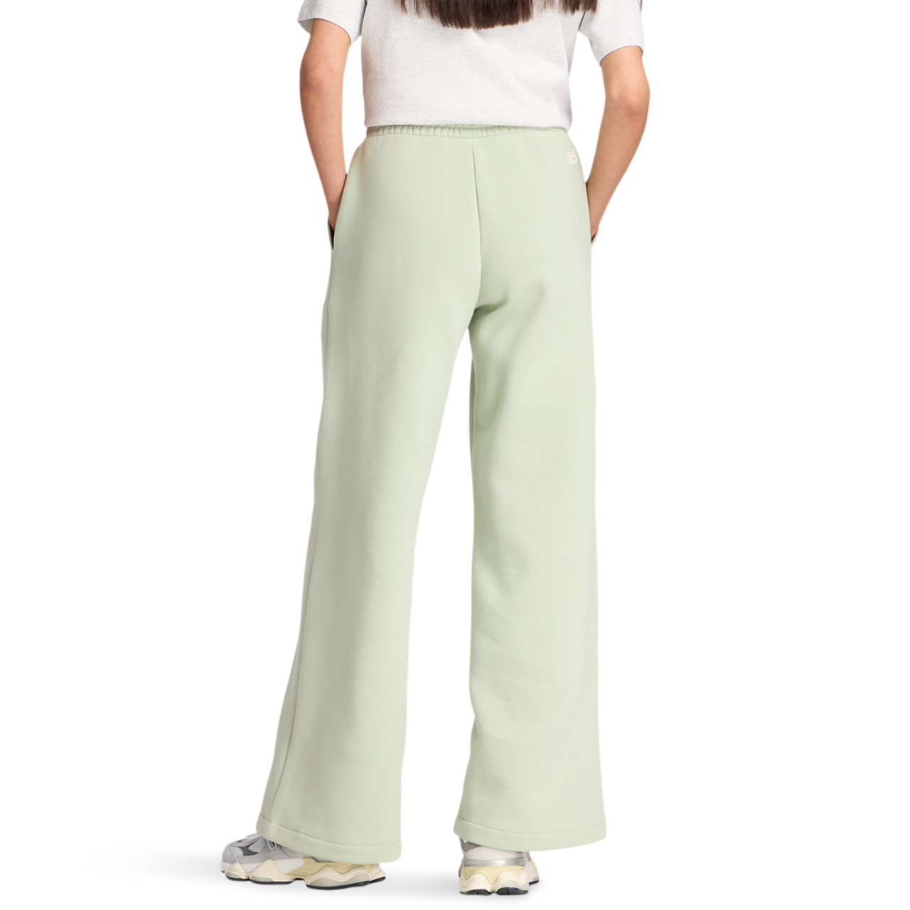 New Balance Linear Heritage Fleece Wide Leg Pants