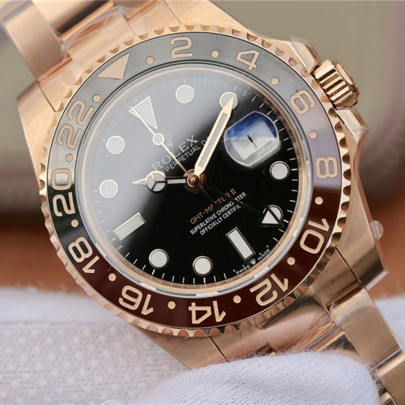 GMT-Master II Root Beer Rose Gold 40mm
