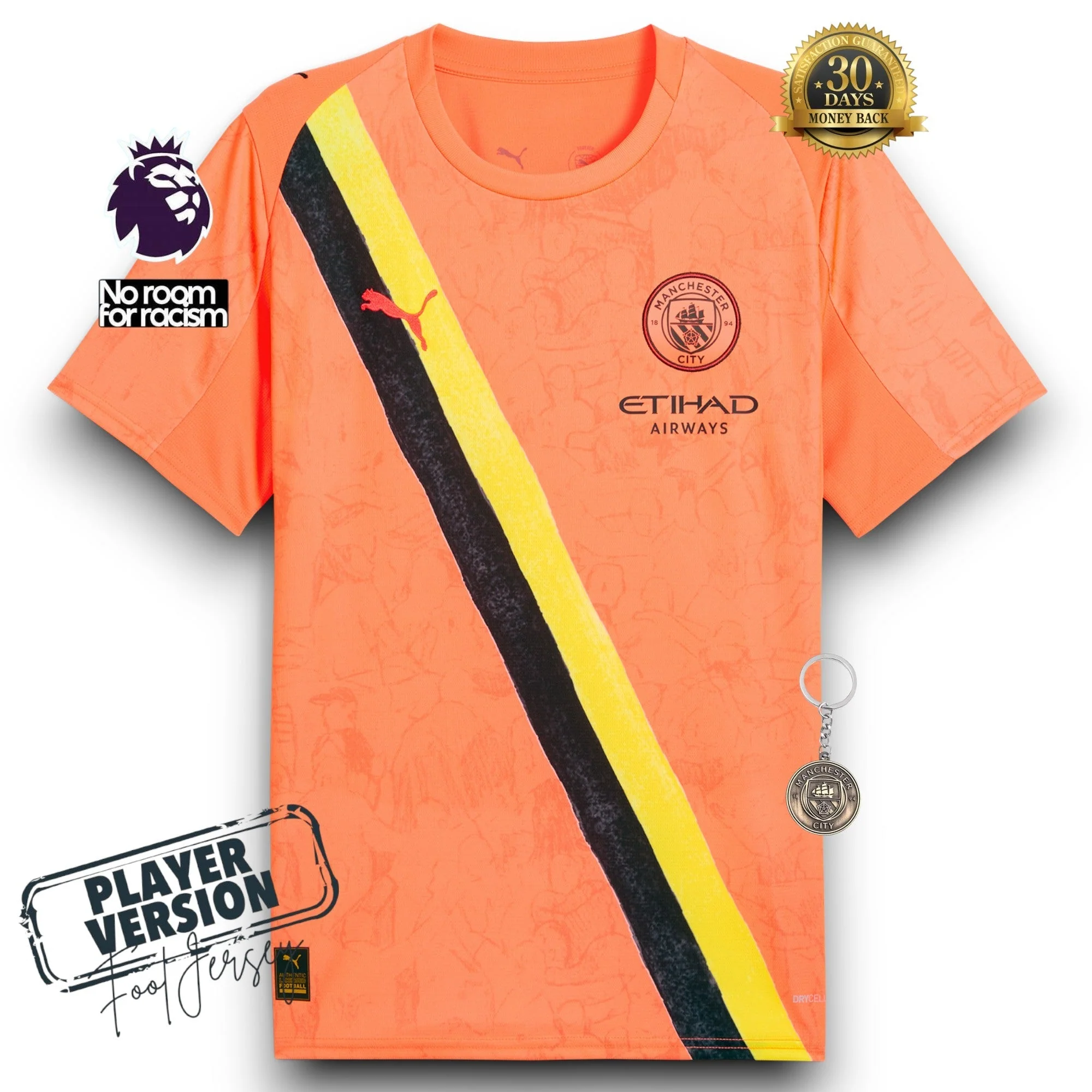 Manchester City Player Jersey Goalkeeper 2025/26