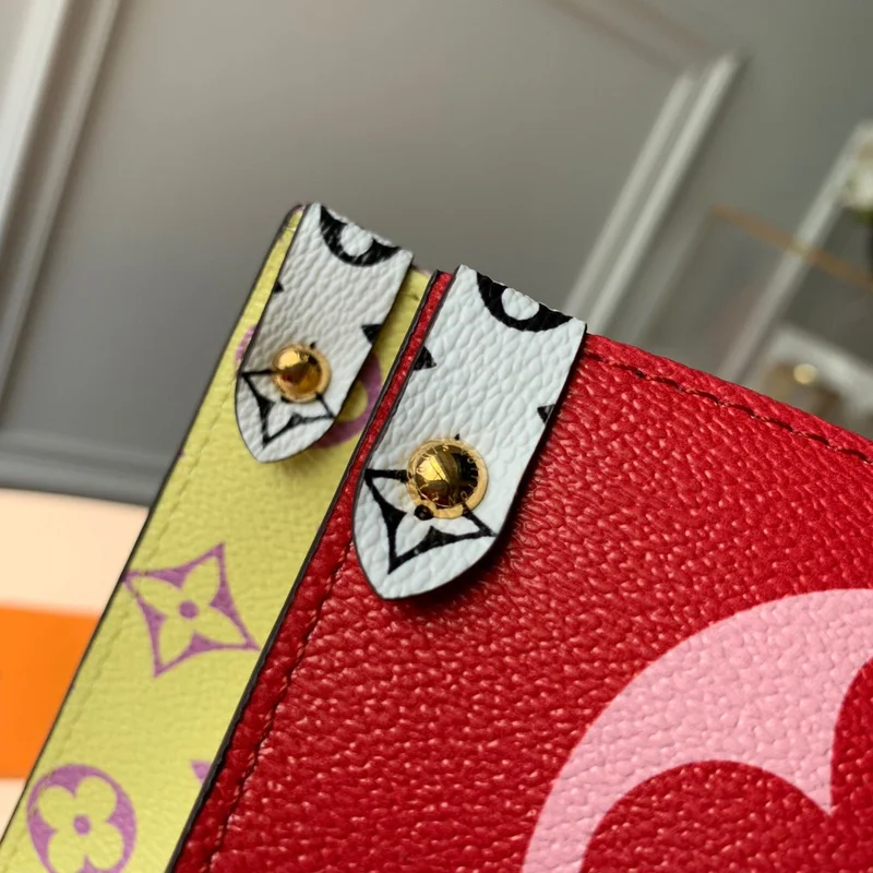 Louis Vuitton Onthego-M44570 Red 41Cm