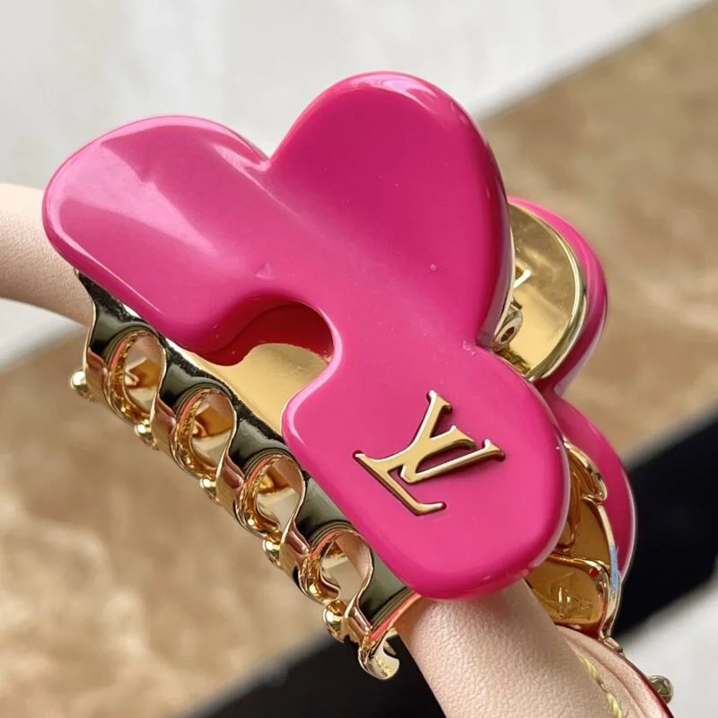 Louis Vuitton Luxury Monogram Casual Style Leather Pink M90611
