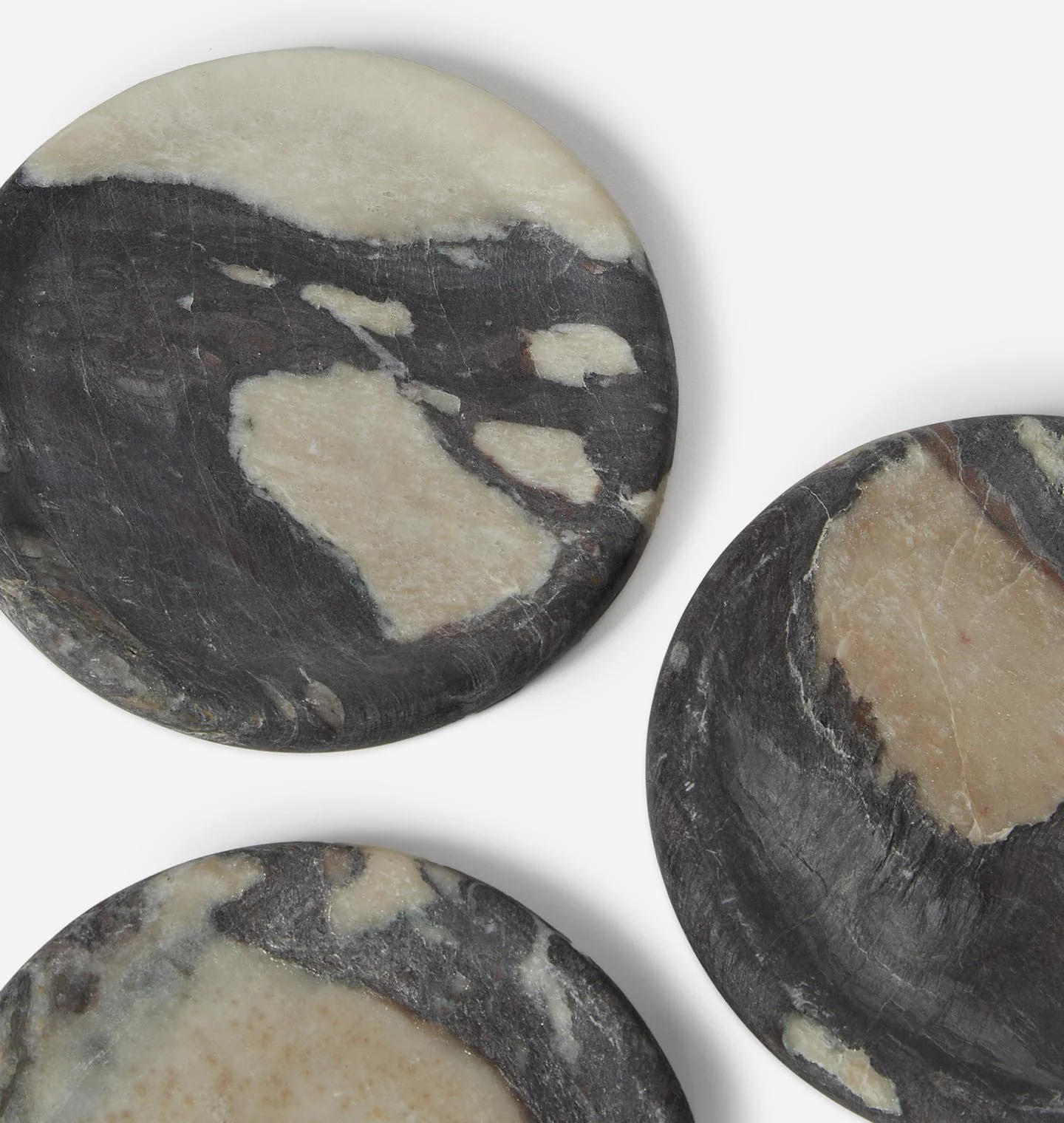 Allyn Marble Coaster Calacatta Viola S/4