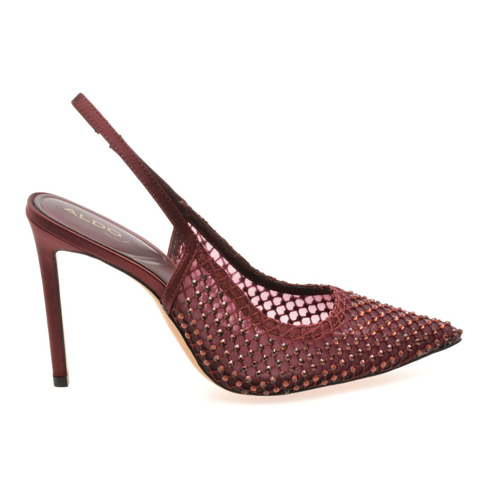 Pantofi eleganti ALDO visinii, MARCIANA 668, din material textil