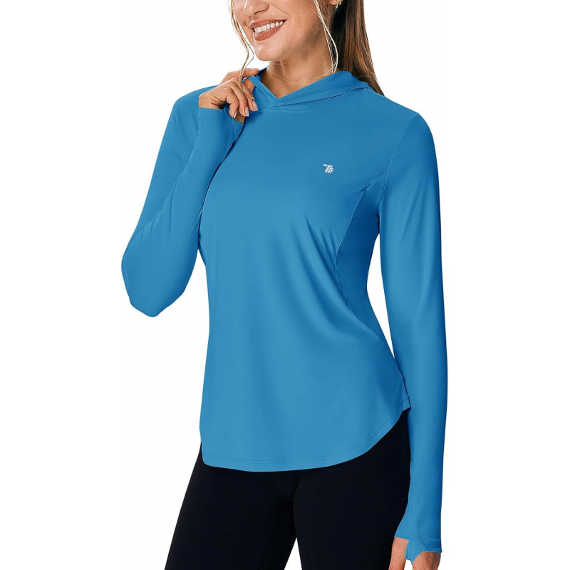 AURETOP Women's UPF 50+ Sun Hoodie UV Protection