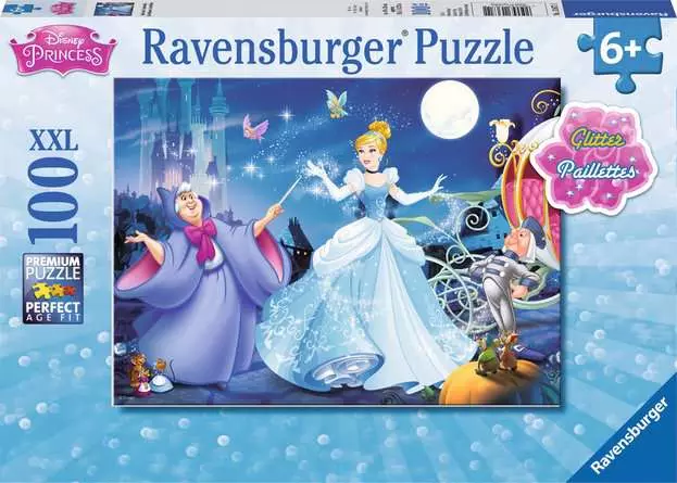 Children’s Jigsaw Puzzle Adorable Cinderella - 100 XXL Pieces Puzzle