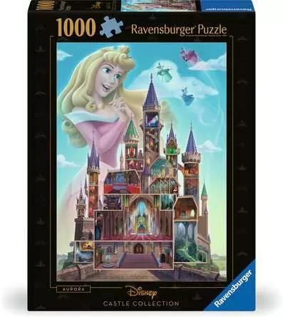Jigsaw Puzzle Disney Castle Collection: Aurora - 1000 Pieces Puzzle