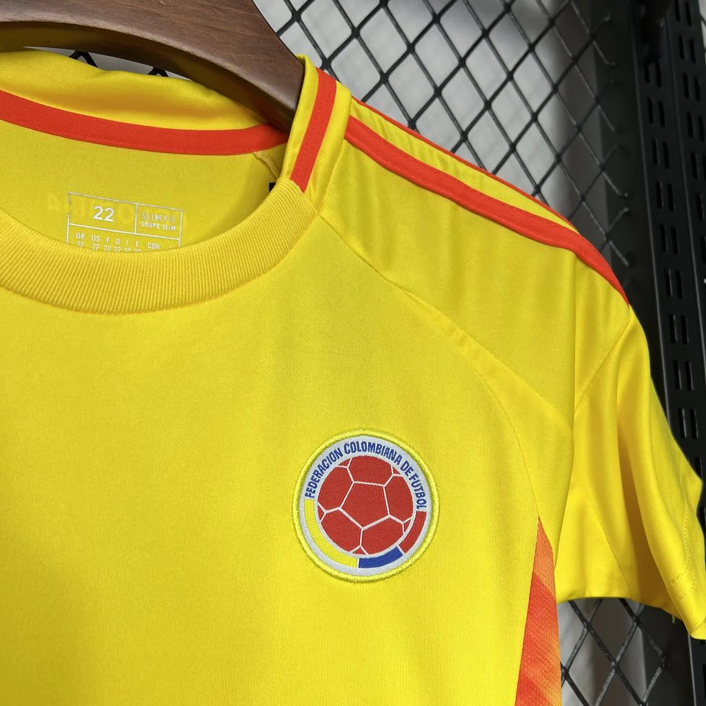 Camiseta local de Colombia para Ni?os 2024/2025
